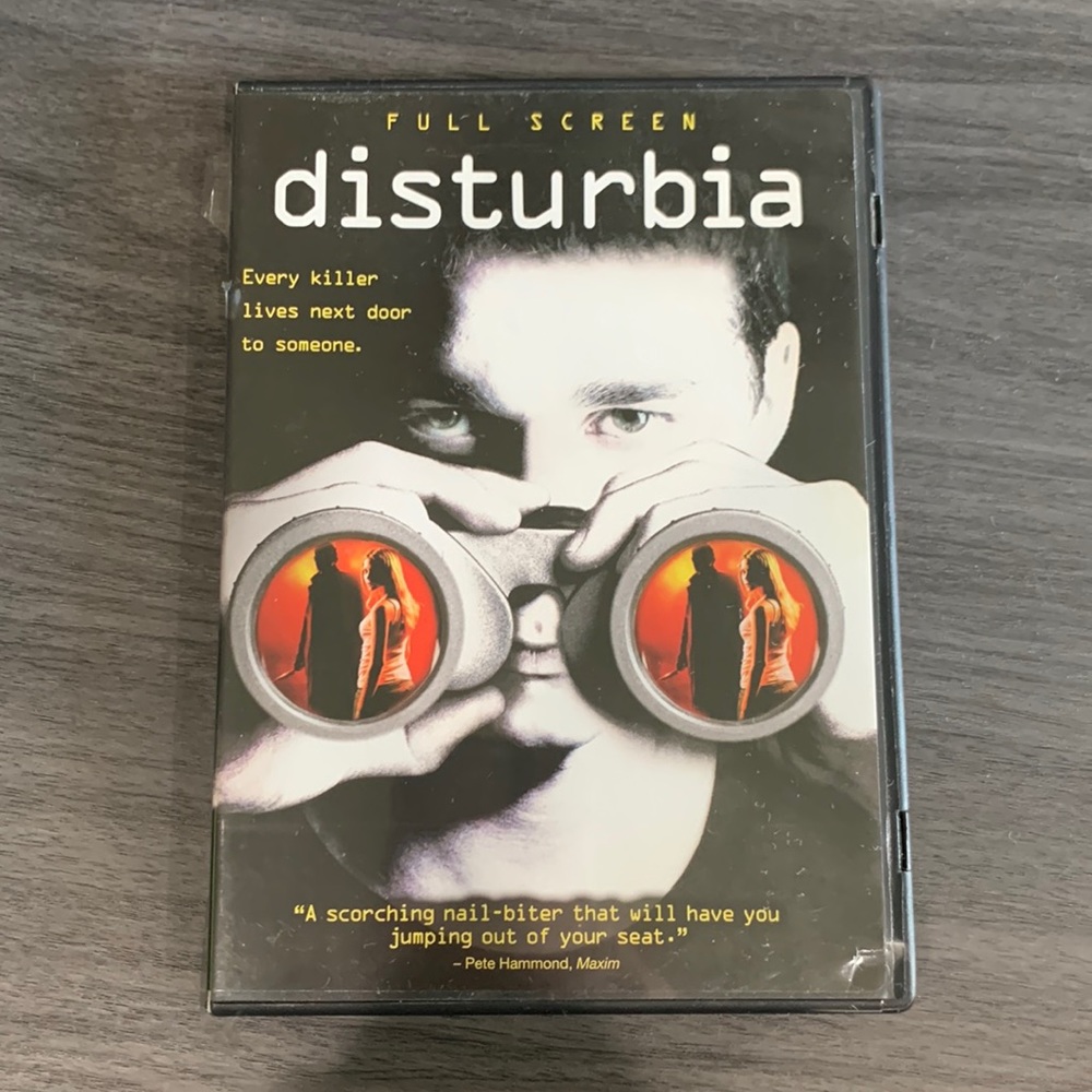 Disturbia DVD